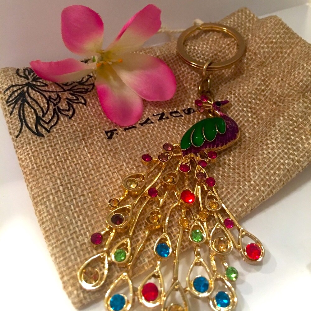 Peacock Key Chain (New) - Picture 5 of 5